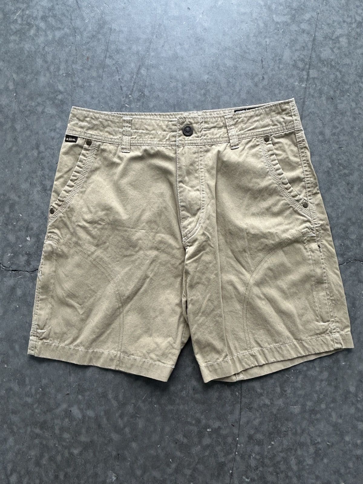 Kuhl Tan Nylon Kuhl Shorts Size US 30 / EU 46 - 1 Thumbnail