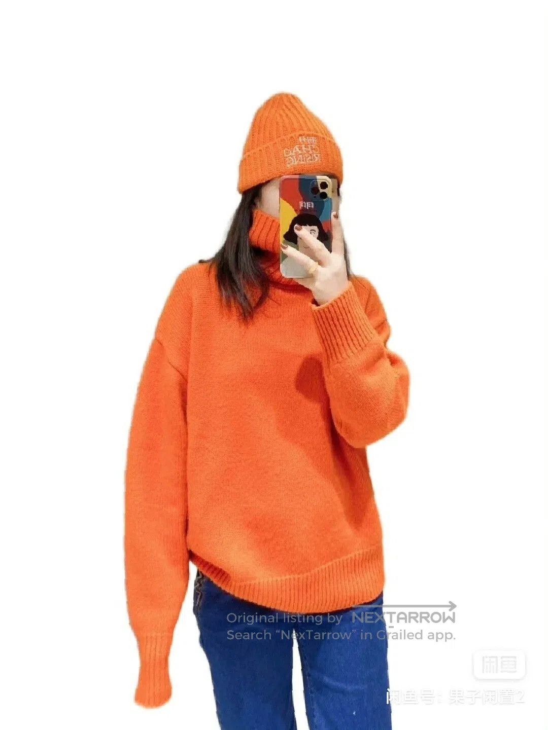 Loewe Loewe Orange Logo Embroidered Sweater. Size US M / EU 48-50 / 2 - 1 Thumbnail