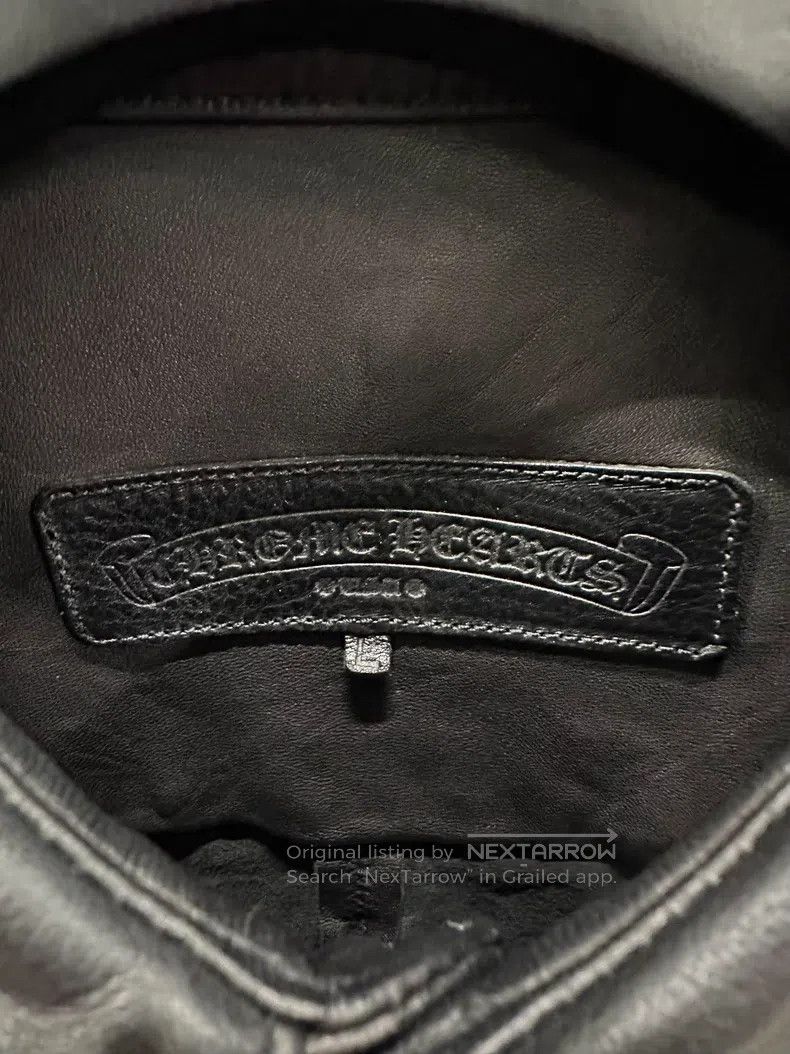 Chrome Hearts CHROME HEARTS Size L Basic full leather shirt Size US L / EU 52-54 / 3 - 4 Thumbnail