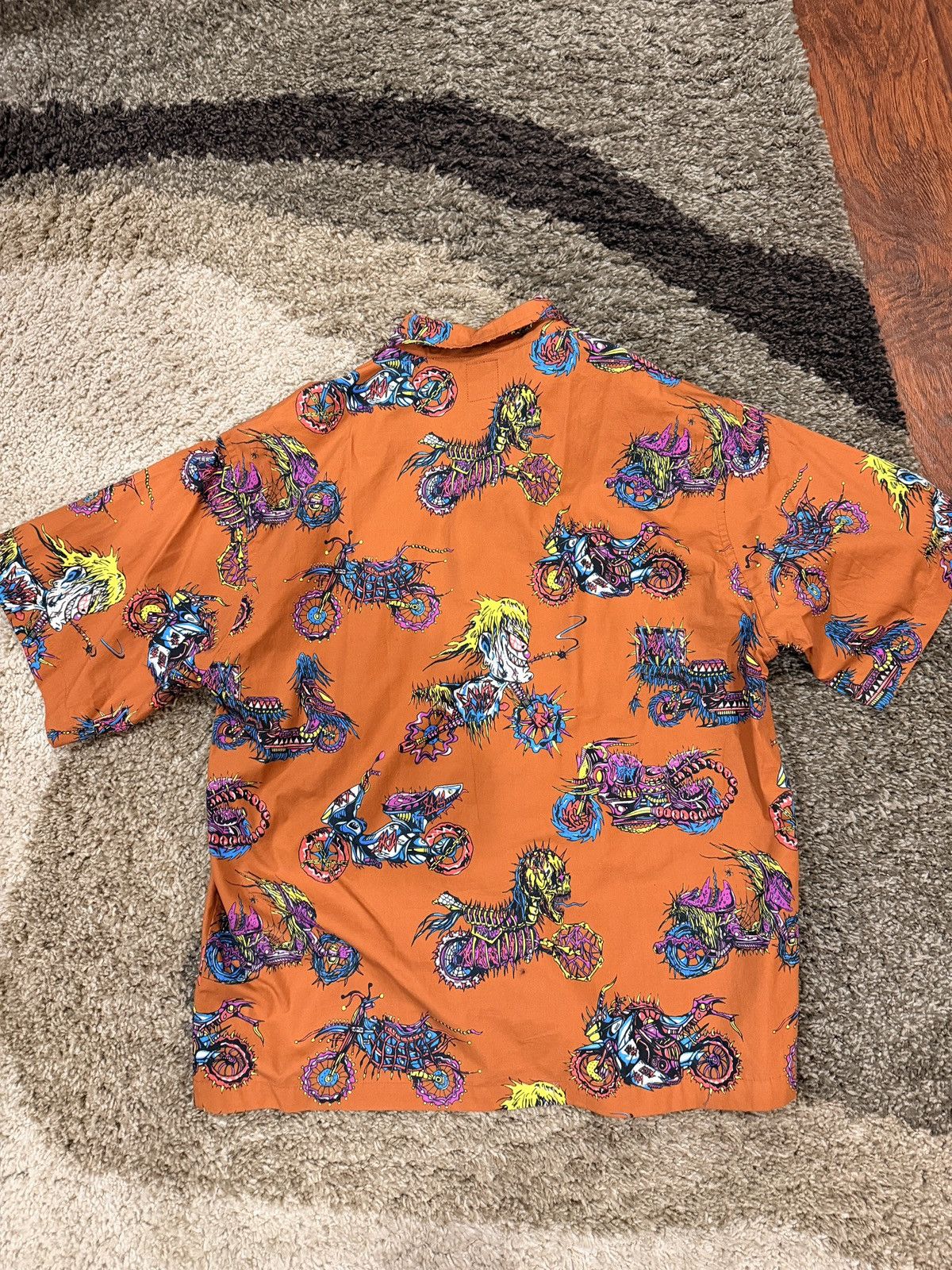 Brain Dead Brain Dead Moto Poplin Snap Up Size US M / EU 48-50 / 2 - 4 Thumbnail