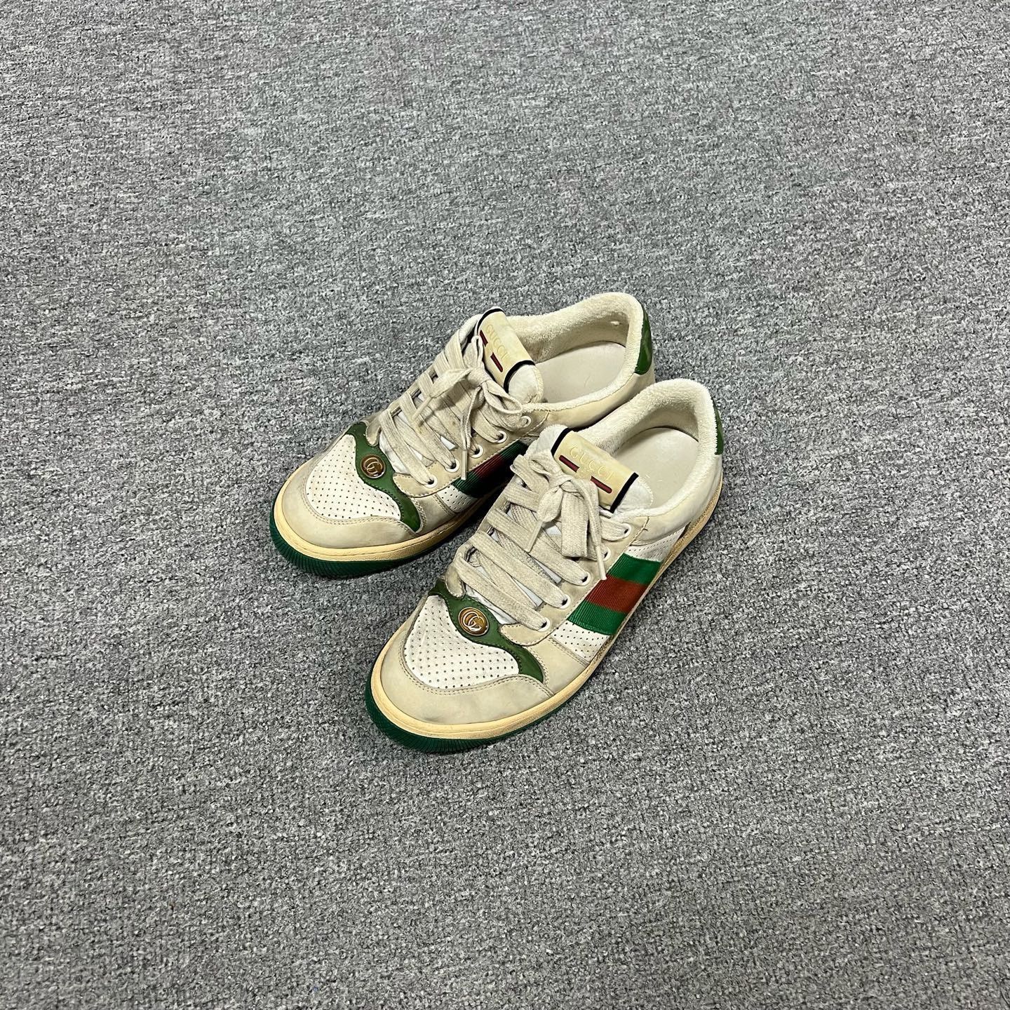 Gucci Gucci Distressed Dirty Shoes Size US 7 / EU 40 - 1 Thumbnail
