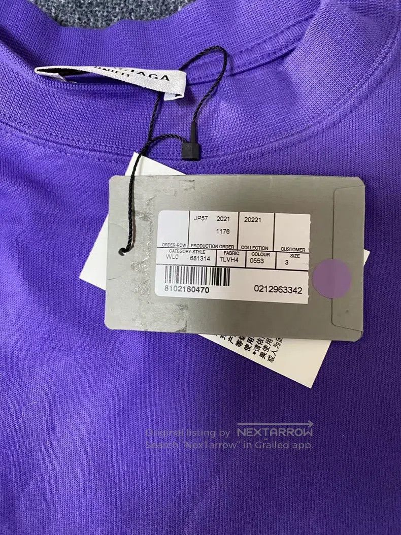 Balenciaga Balenciaga Letter sequin short-sleeved T-shirt Size US L / EU 52-54 / 3 - 7 Thumbnail