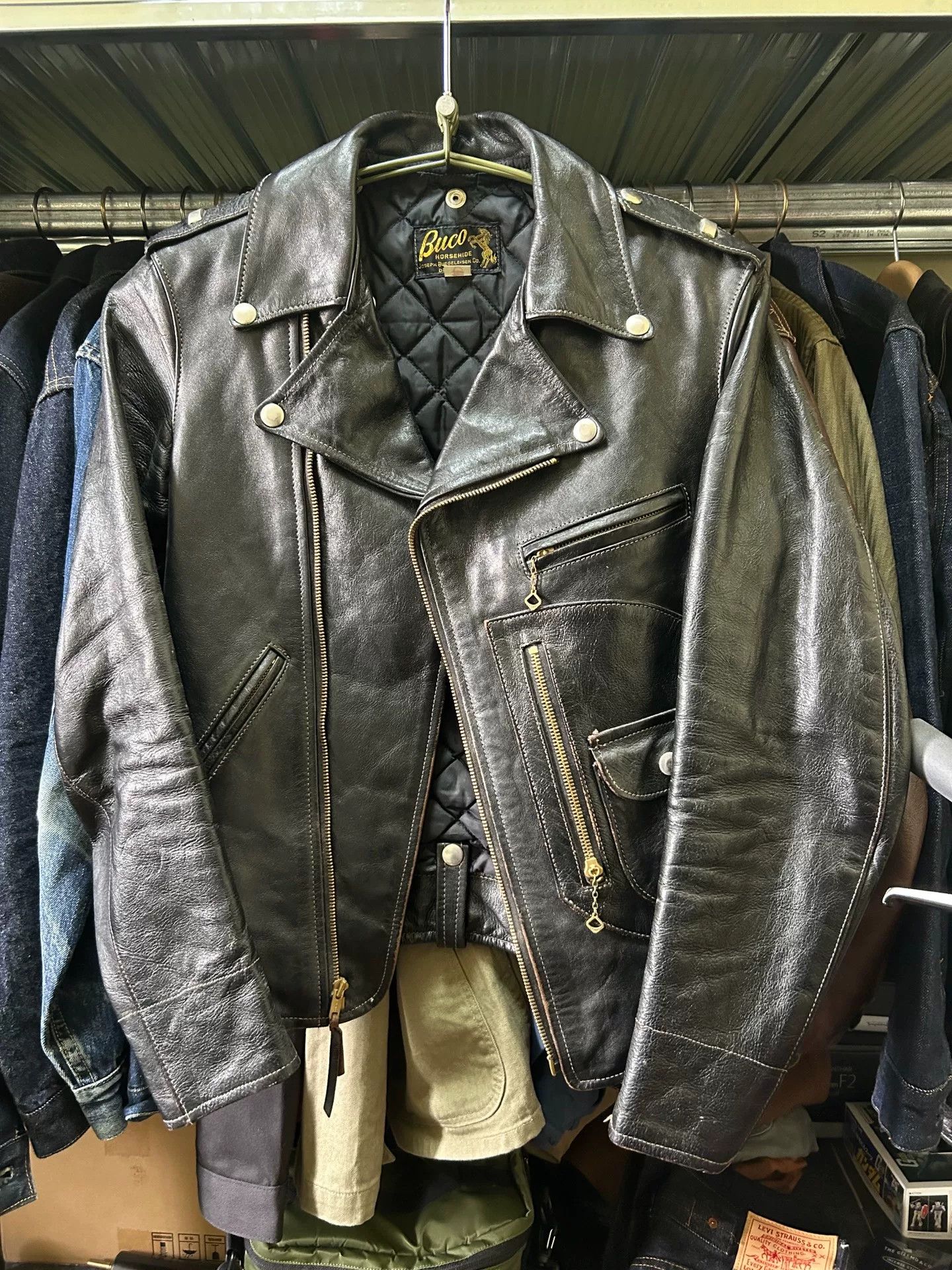 The Real McCoy's real mccoy's buco j24 leather jacket Size US S / EU 44-46 / 1 - 1 Thumbnail