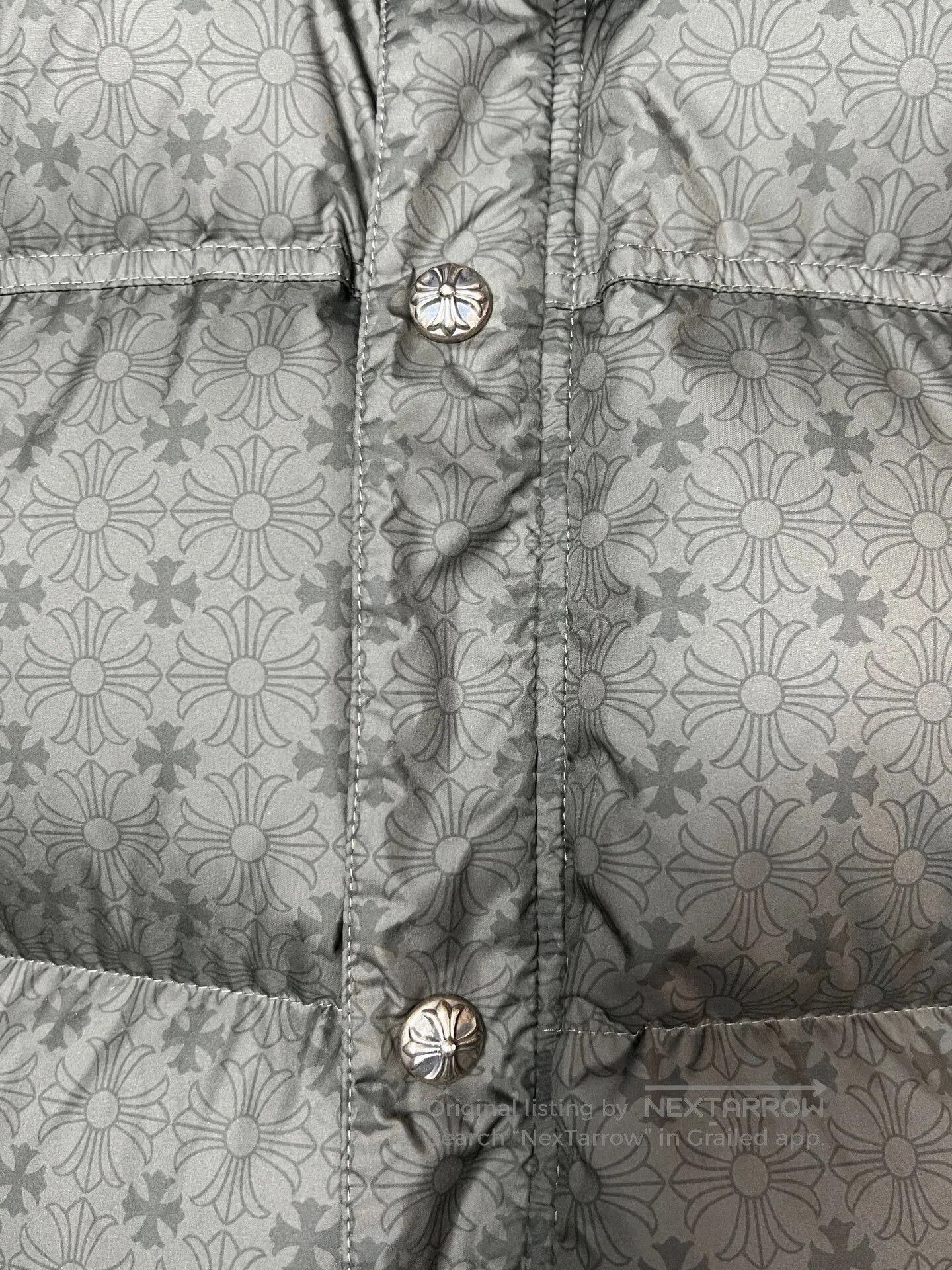 Chrome Hearts chrome hearts green printed puffer jacket. Size US M / EU 48-50 / 2 - 4 Thumbnail