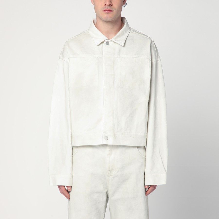 Entire Studios o1d2blof0226 Denim Jacket in White Size US L / EU 52-54 / 3 - 1 Thumbnail