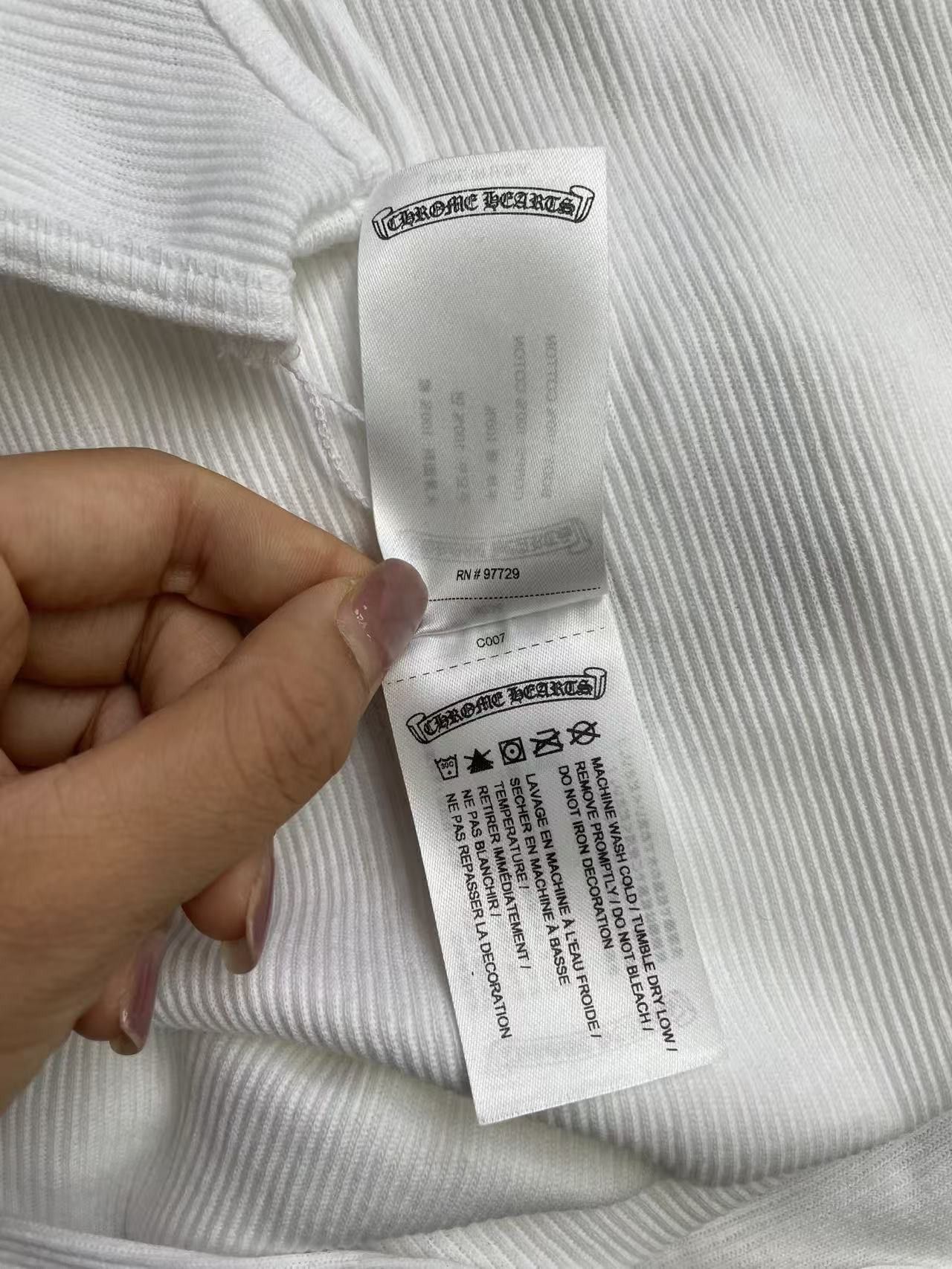 Chrome Hearts Chrome Hearts Neck Logo Miyumi Sisters White Tank Top Size S / US 4 / IT 40 - 7 Thumbnail