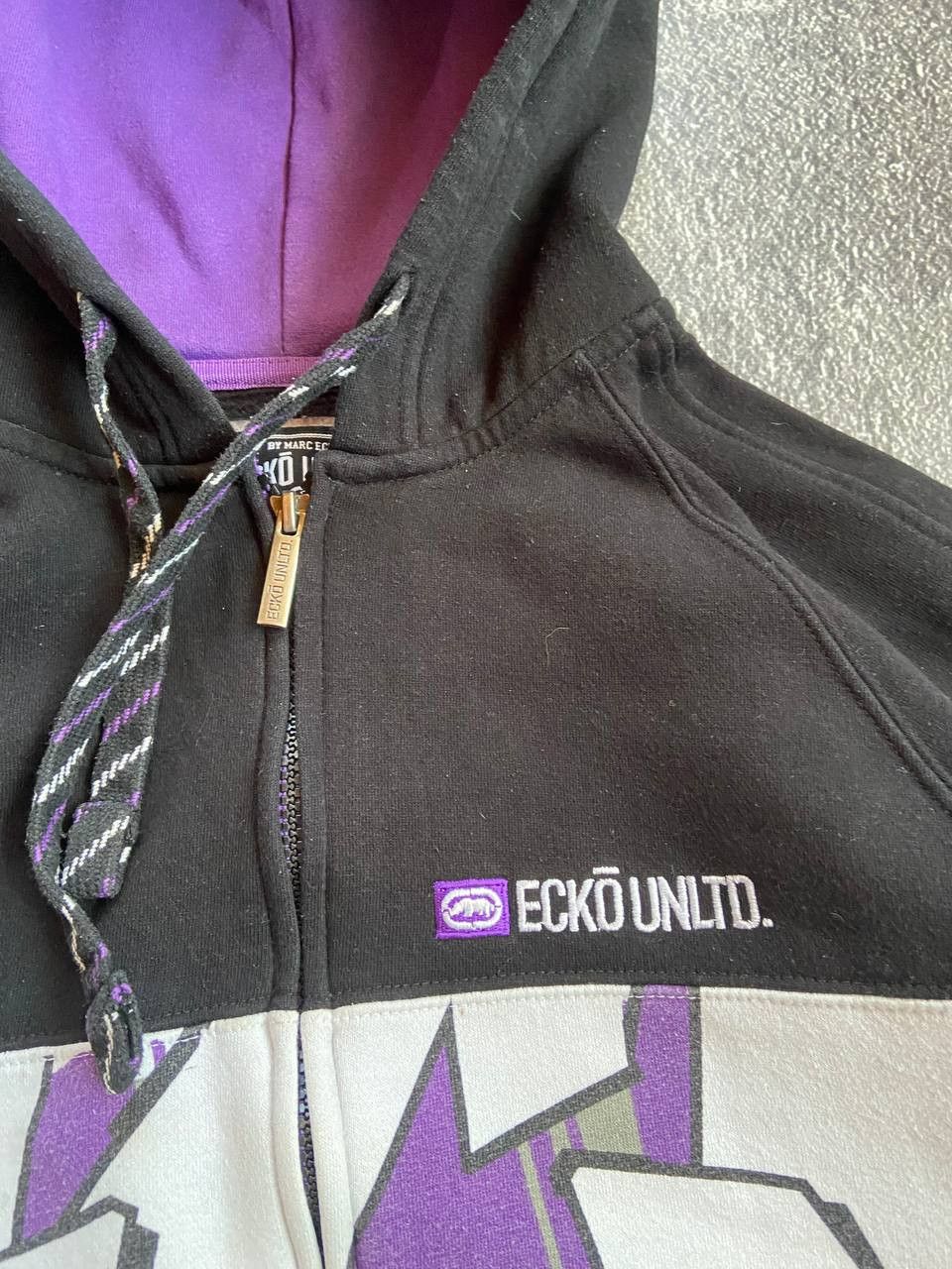 Ecko Unltd. Vintage Ecko Untld big print zip hoodie Size US S / EU 44-46 / 1 - 2 Thumbnail