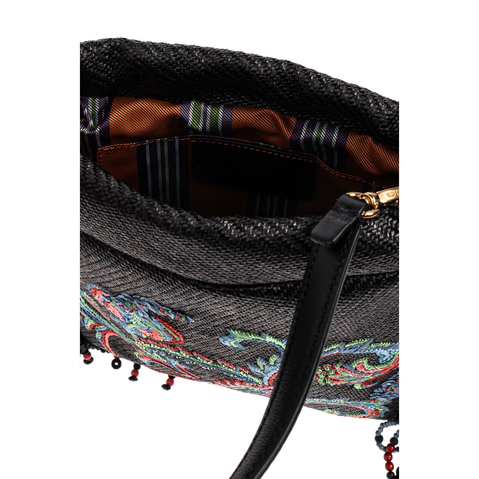 Etro ETRO Kalispera Small Black Shoulder Bag New And Authentic Size ONE SIZE - 4 Thumbnail