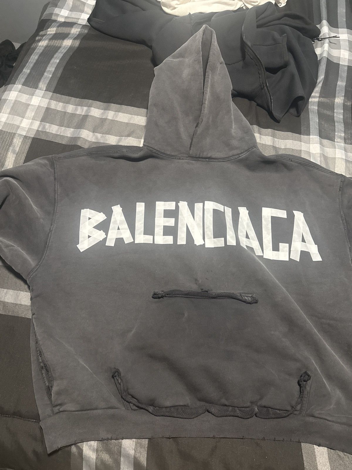Balenciaga BALENCIACA HOODIE Size US L / EU 52-54 / 3 - 3 Thumbnail