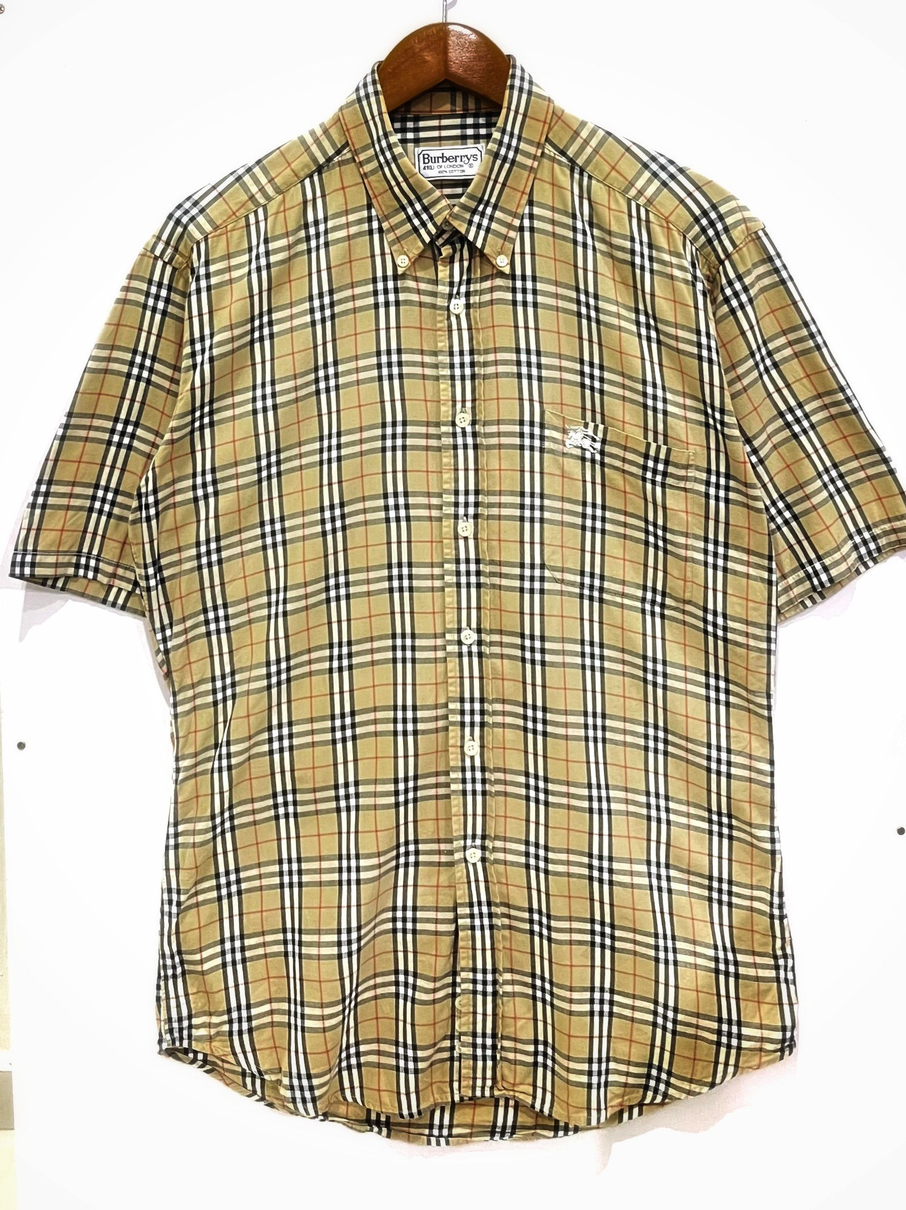 Burberry Burberry Nova check shirt vintage Size US L / EU 52-54 / 3 - 1 Thumbnail
