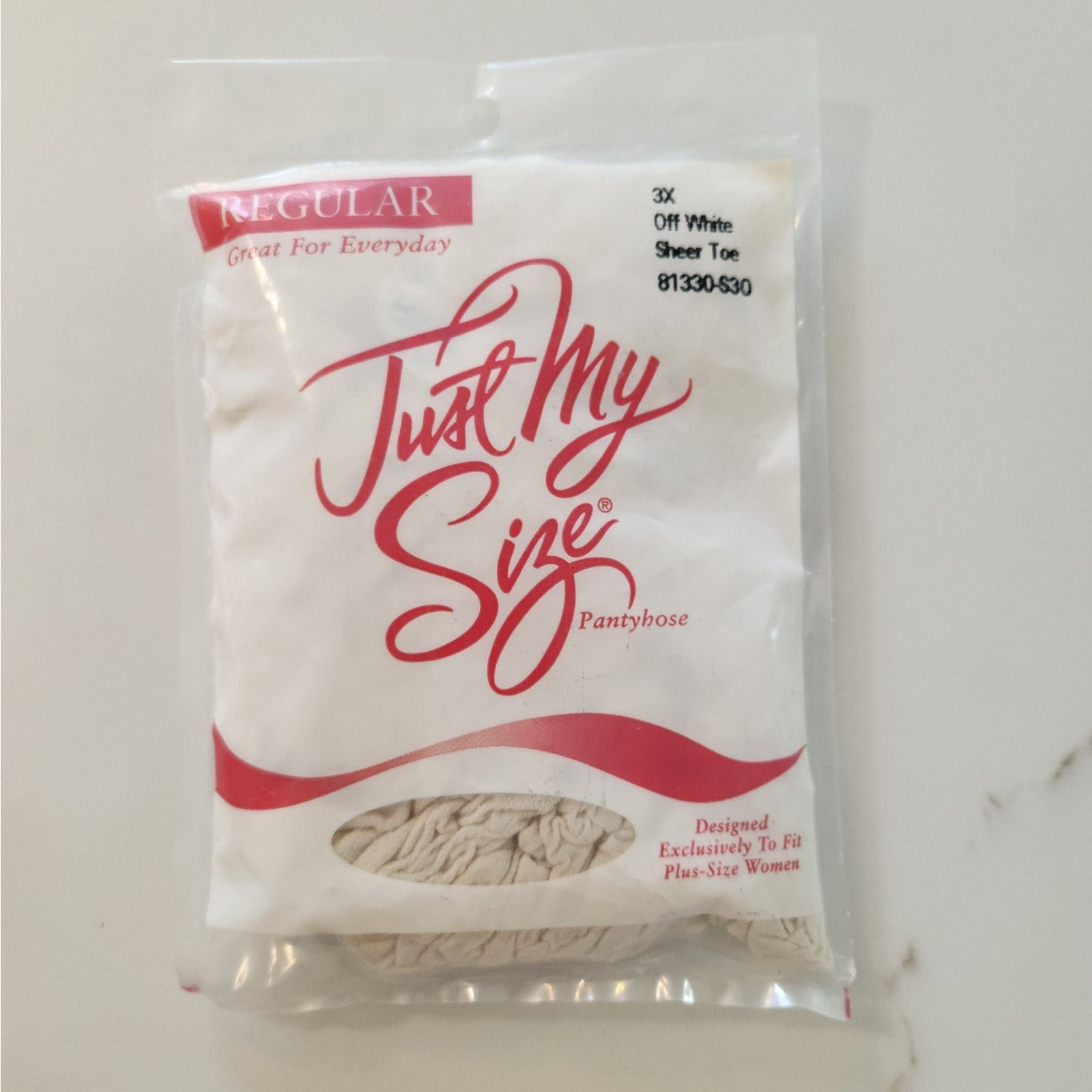 Other 90s Vintage L'eggs Pantyhose Plus Size 3x White Coffee Black Size ONE SIZE - 2 Thumbnail