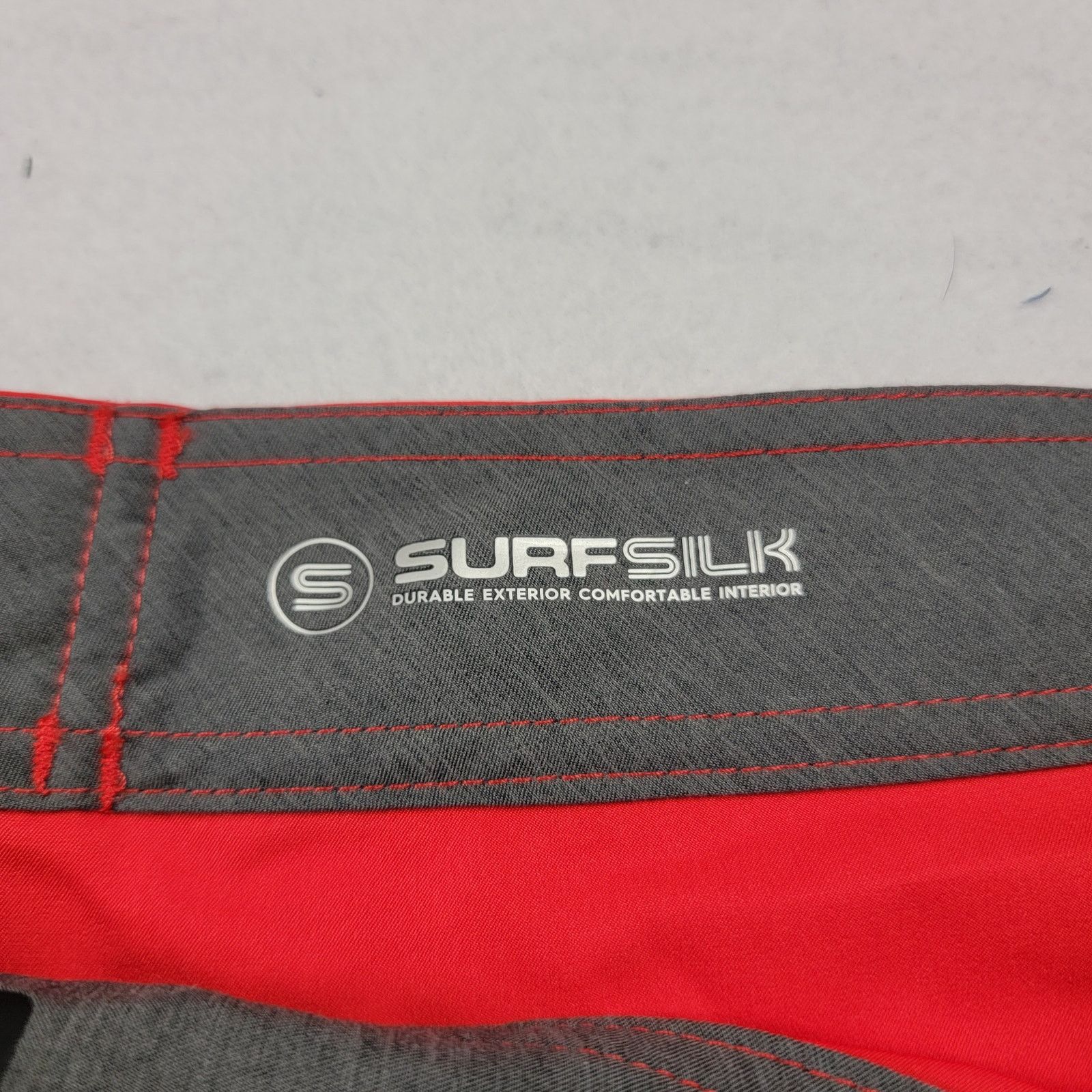 Quiksilver Quiksilver Highline Surfsilk Kaimana 20 Red Board Shorts Size US 44 / EU 60 - 3 Thumbnail