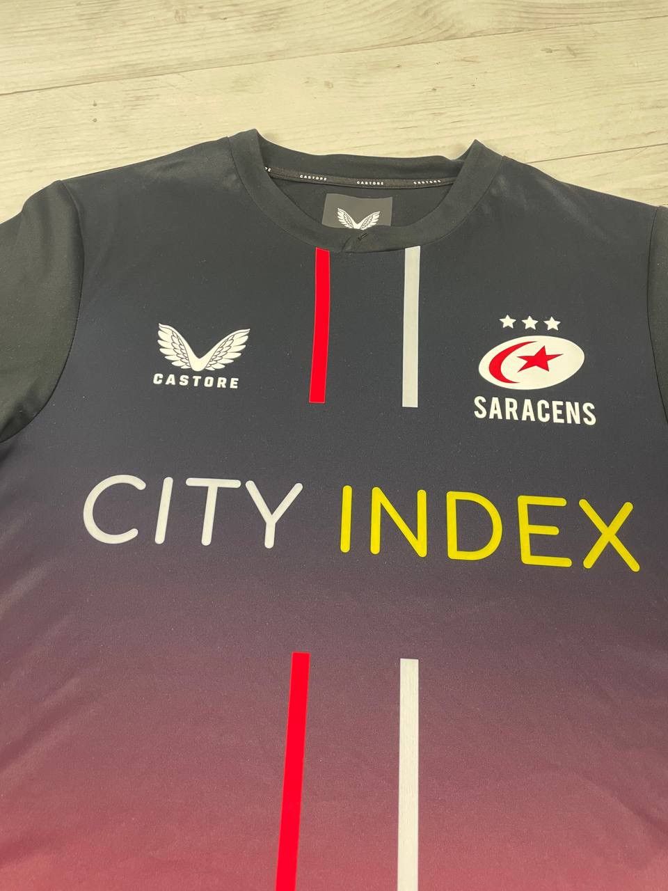 Castore Castore Saracens Rugby Training Jersey Shirt Size US S / EU 44-46 / 1 - 4 Thumbnail