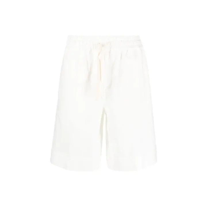Jil Sander JIL SANDER SS23 Casual White Drawstring Shorts 0079 Size US 26 / EU 42 - 1 Thumbnail