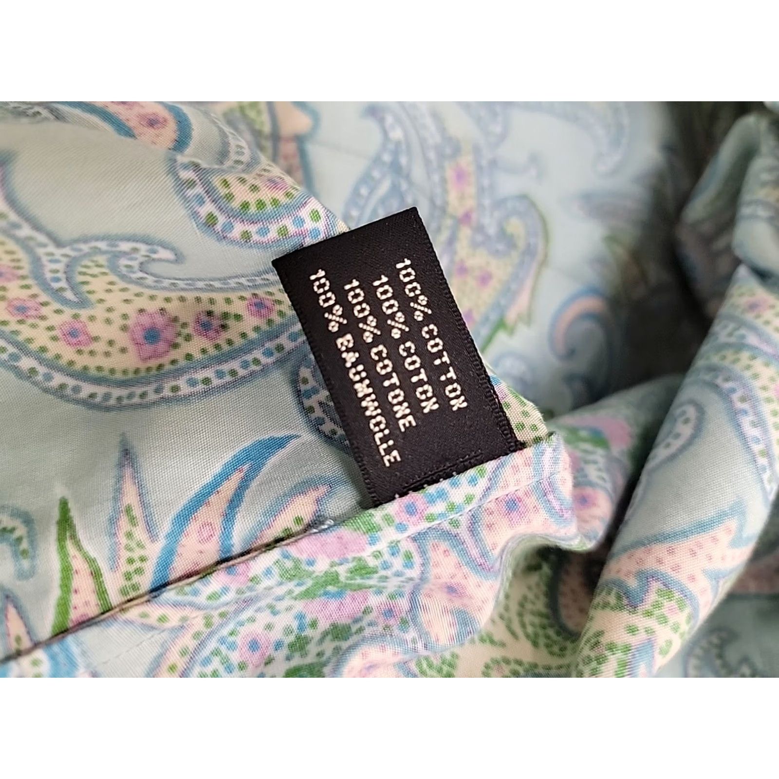 Ralph Lauren VINTAGE Ralph Lauren Shirt Womens 10 Black Label Women ALL OVER Paisley Button Size Size L / US 10 / IT 46 - 6 Thumbnail
