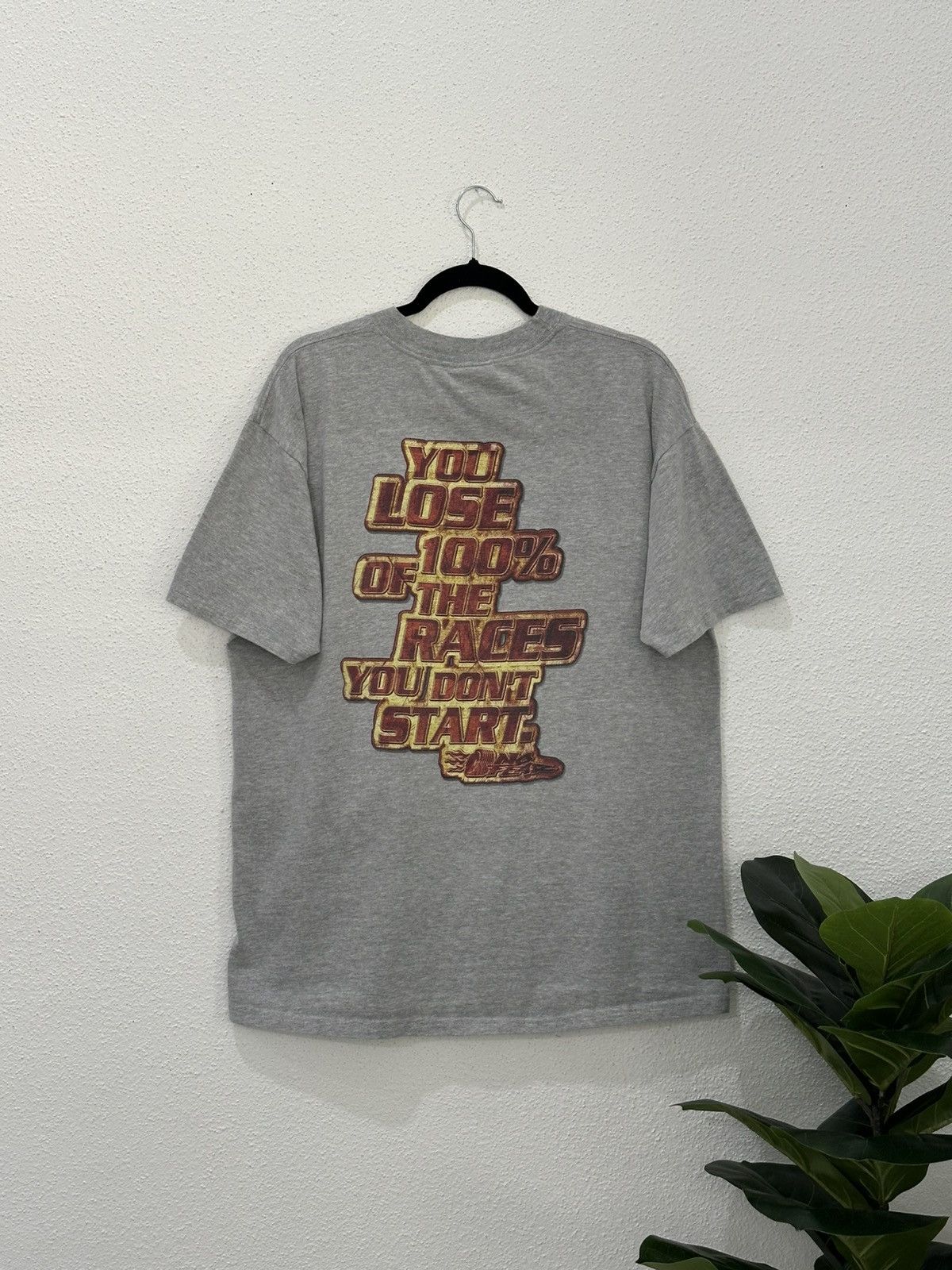No Fear Vintage 90s No Fear You Lose 100% of TheRaces You Dont Start Size US XL / EU 56 / 4 - 1 Thumbnail