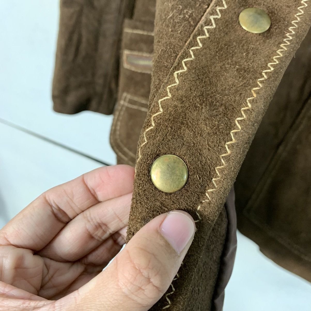 Japanese Brand Vintage Japanese Brand Leather Parka Jacket Size S / US 4 / IT 40 - 14 Thumbnail