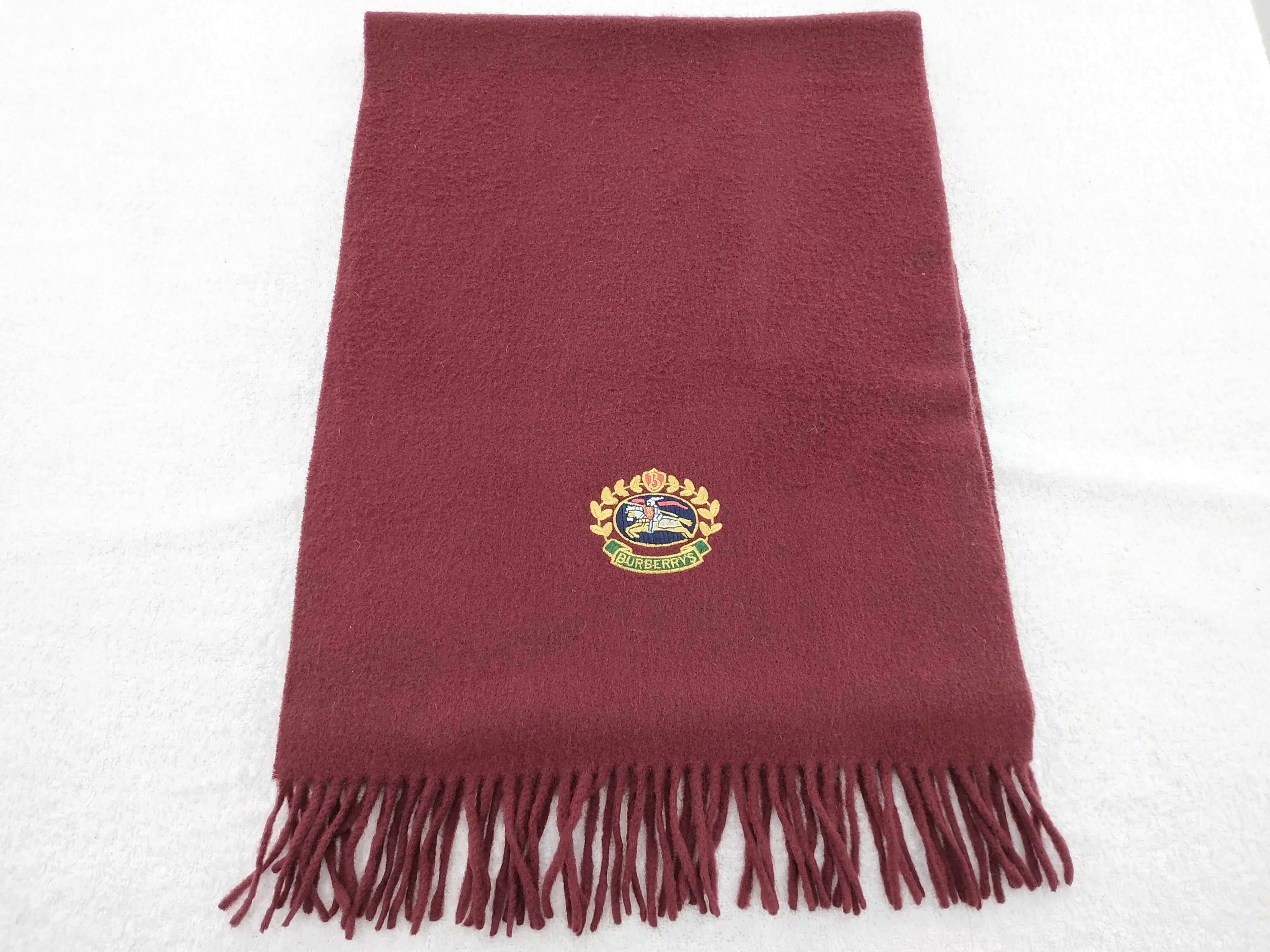 Burberry × Vintage Burberry Scarf / Muffler / Neckwear - WW197 Size ONE SIZE - 1 Thumbnail