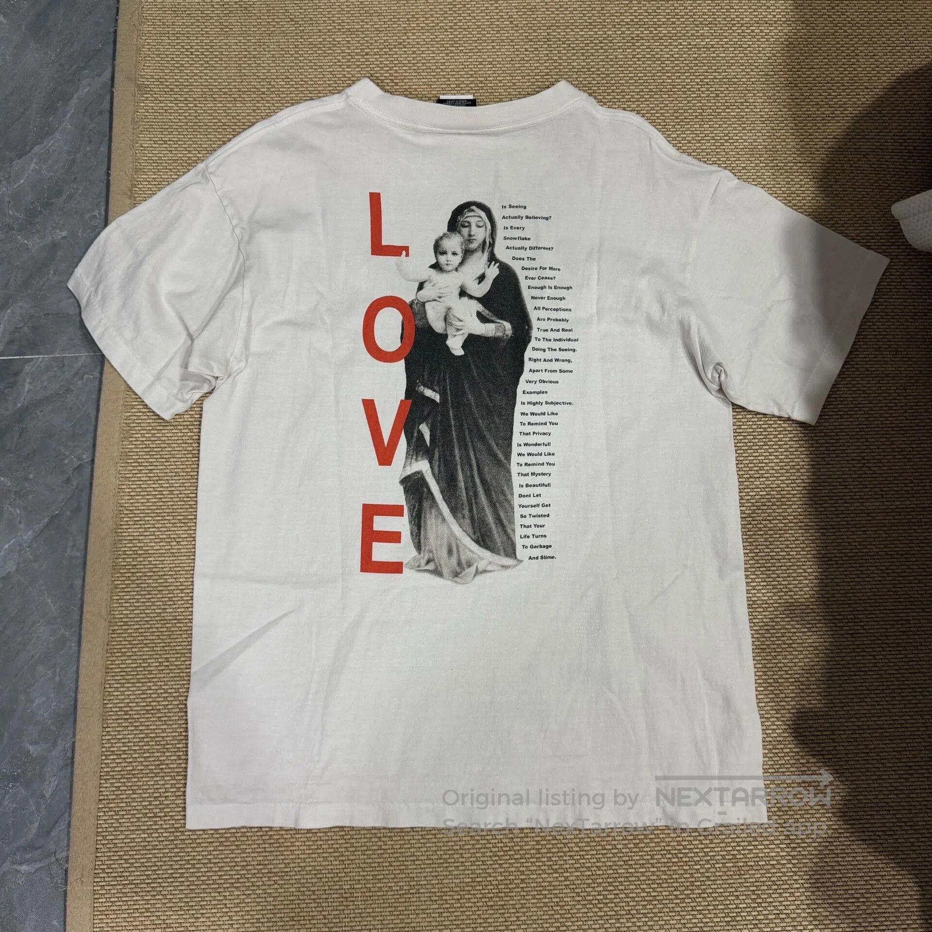 Saint Michael Saint Michael Love Vintage T. Size US M / EU 48-50 / 2 - 2 Thumbnail