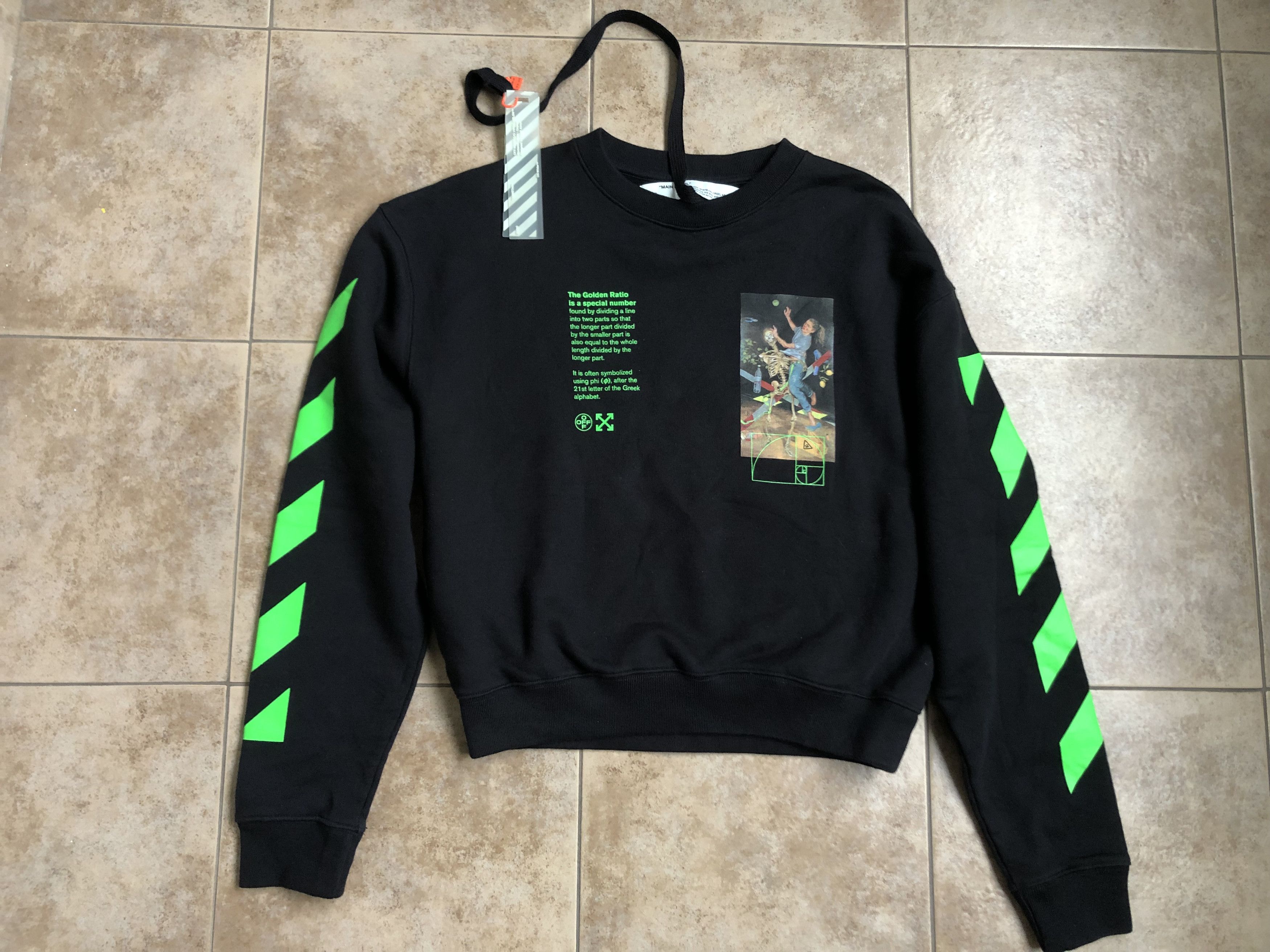 Off-White Off-White Pascal Painting Crewneck Sweatshirt Size XS Size US XS / EU 42 / 0 - 1 Thumbnail
