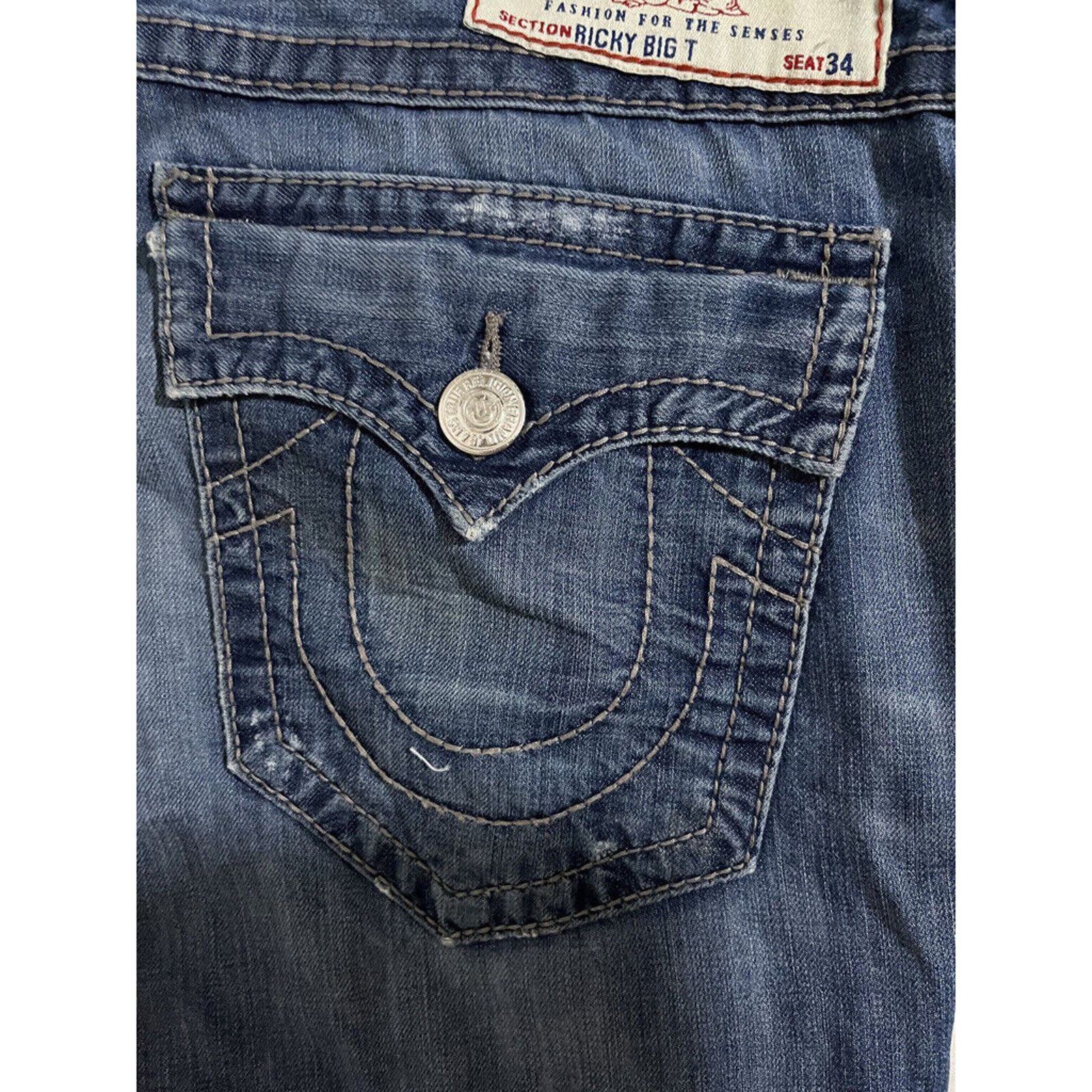True Religion True Religion Ricky Big T Sz 38 Size US 38 / EU 54 - 11 Thumbnail
