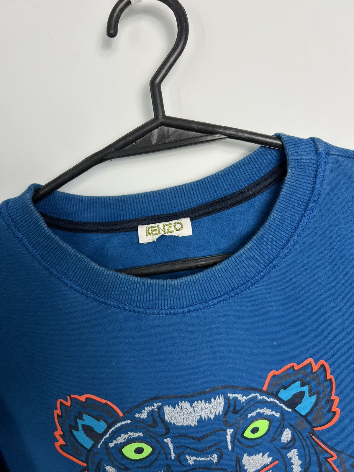 Kenzo Sweatshirt Kenzo Tiger big logo Size US S / EU 44-46 / 1 - 3 Thumbnail