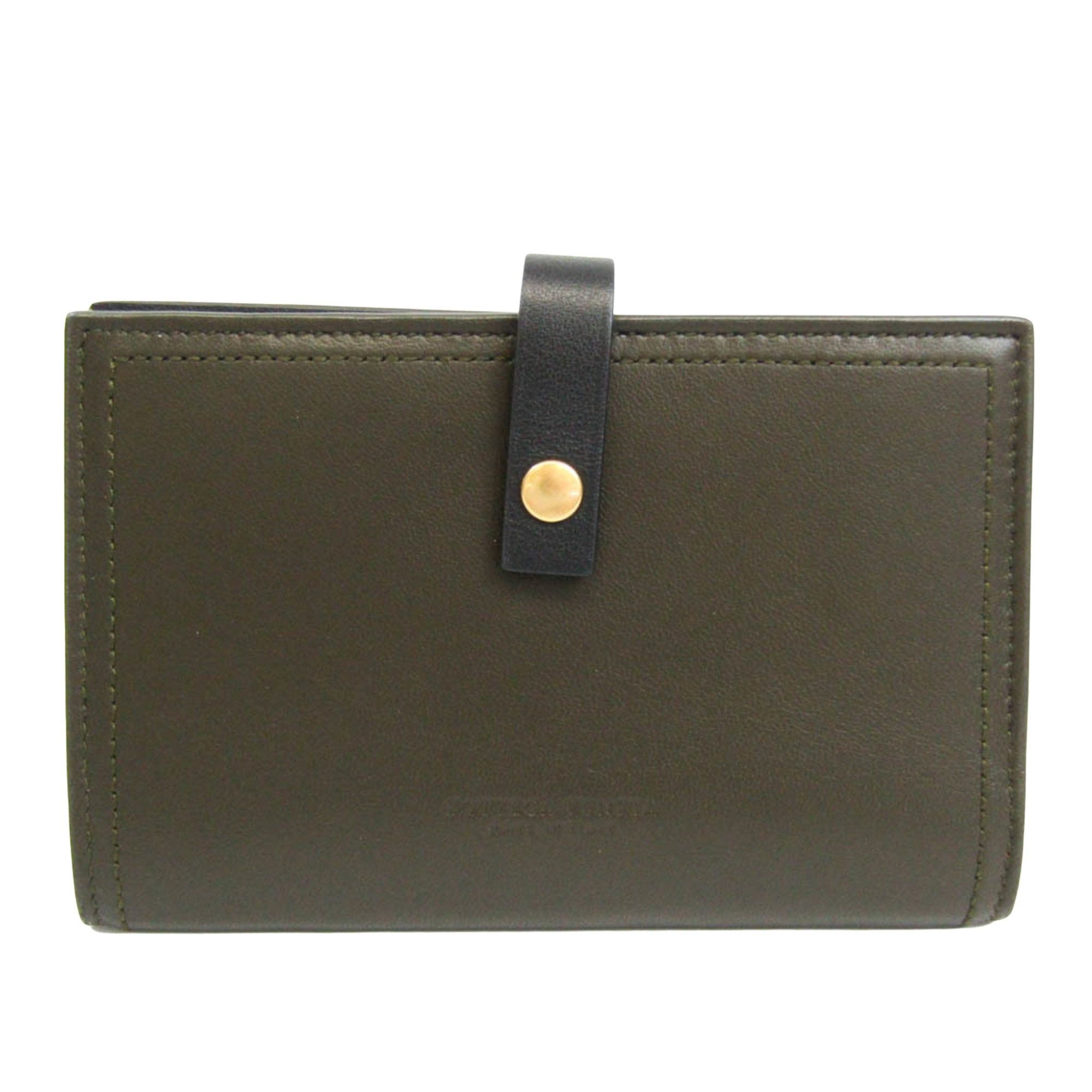 Bottega Veneta Black Leather Wallet (Pre-Owned) Size ONE SIZE - 1 Thumbnail