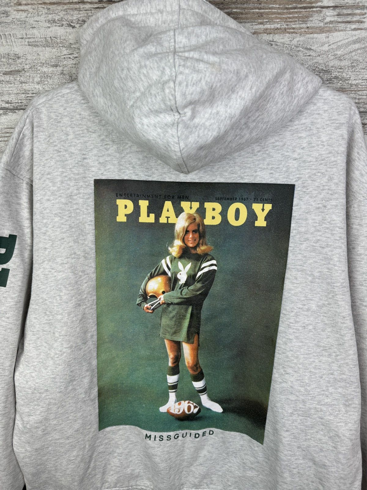 Japanese Brand Mens Vintage Playboy zip hoodie big logo jacket sweatshirt Size US S / EU 44-46 / 1 - 10 Thumbnail