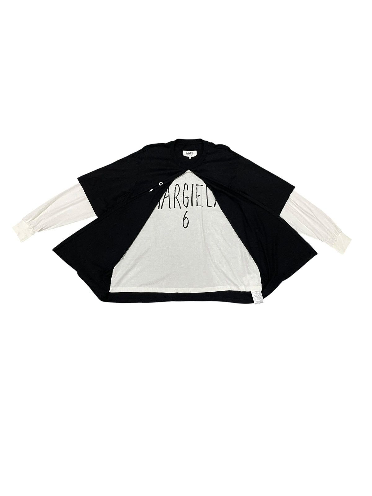 MM6 MM6 Maison Margiela Reconstructive 2 Layer Shirts Size US S / EU 44-46 / 1 - 8 Thumbnail