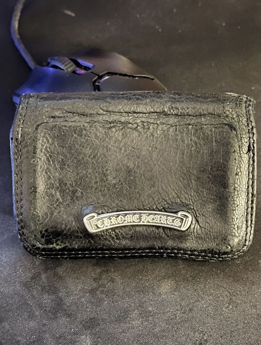Chrome Hearts Chrome Hearts Black Leather Wallet | Grailed