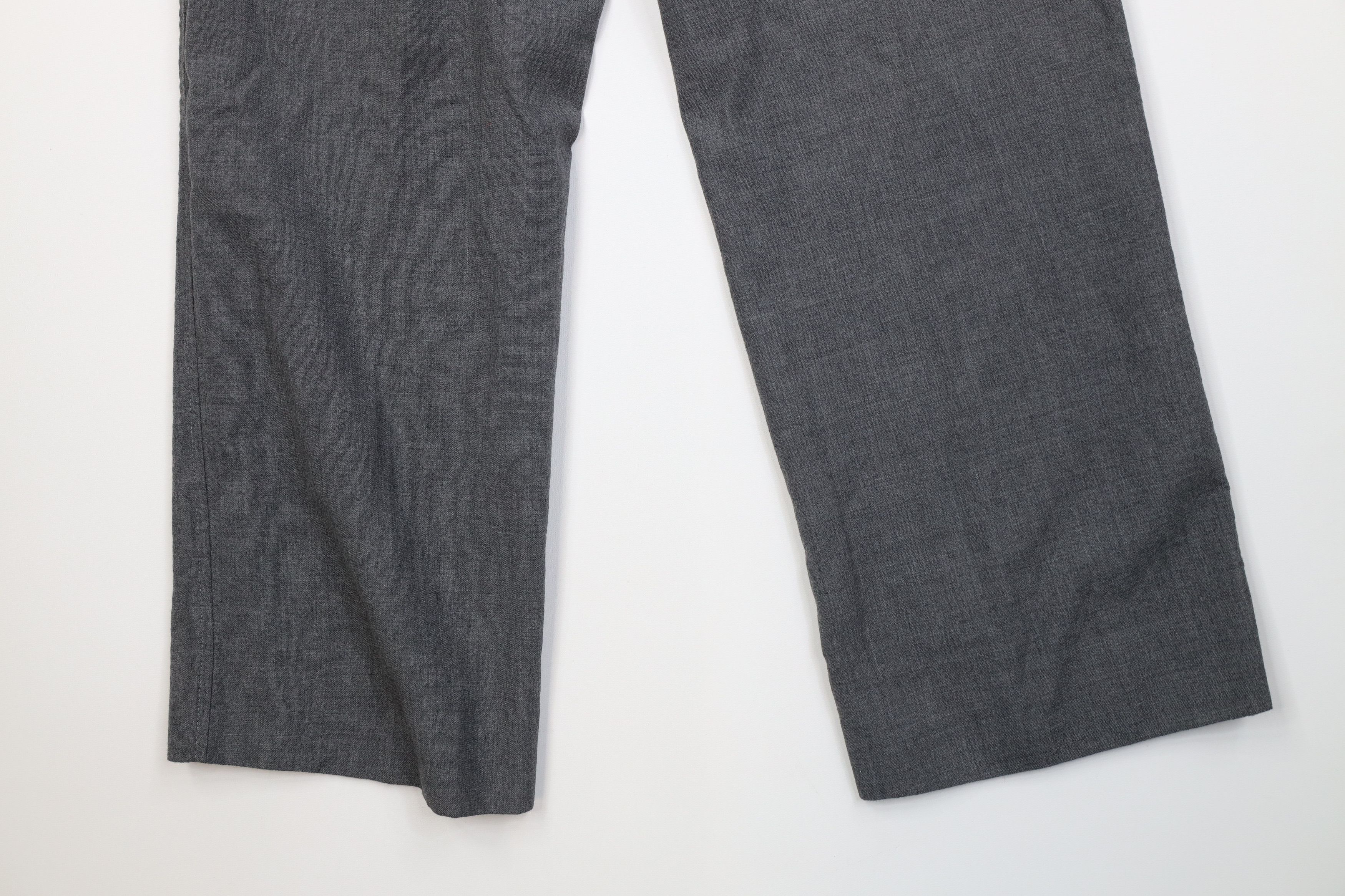 Ralph Lauren Vintage 70s Ralph Lauren Knit Wide Leg Chino Pants Gray USA Size US 34 / EU 50 - 14 Thumbnail