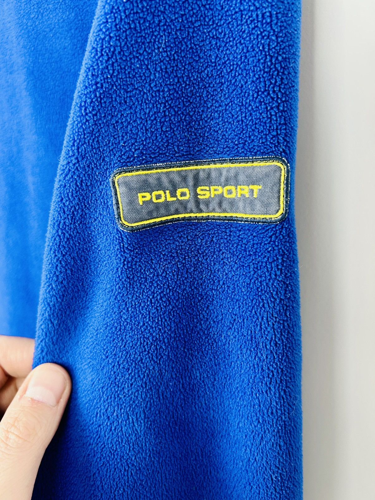Polo Ralph Lauren × Ralph Lauren Sport Niebieski męski polar Polo Sport Ralph Lauren M Size US M / EU 48-50 / 2 - 7 Thumbnail