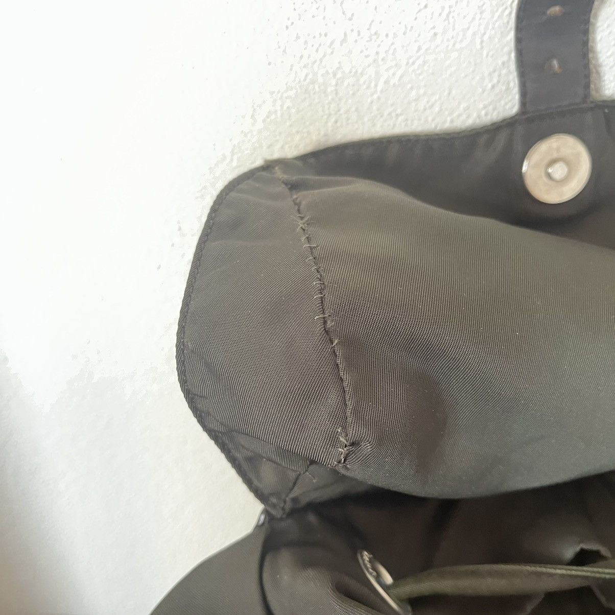 Prada Prada backpack nylon khaki vintage Size ONE SIZE - 7 Thumbnail