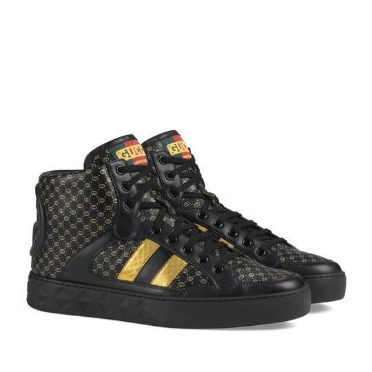 Gucci Gucci x Dapper Dan Hi-Top Sneakers Size US 7.5 / EU 40-41 - 1 Thumbnail