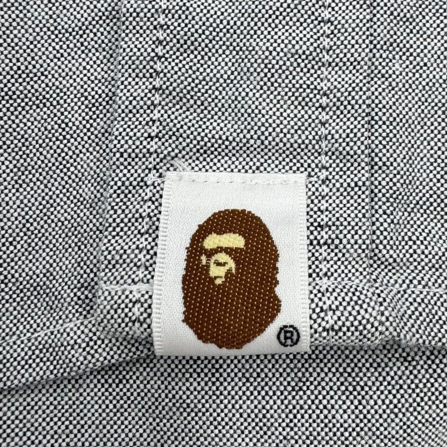 Bape Best Deals 🍻 Bape Chambray Hoodie Shirt Size US S / EU 44-46 / 1 - 7 Thumbnail