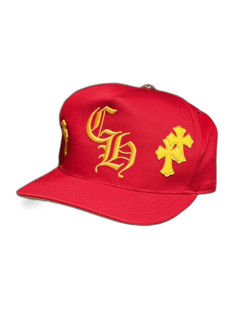 Chrome Hearts chrome hearts red yellow baseball cap Size ONE SIZE - 1 Thumbnail