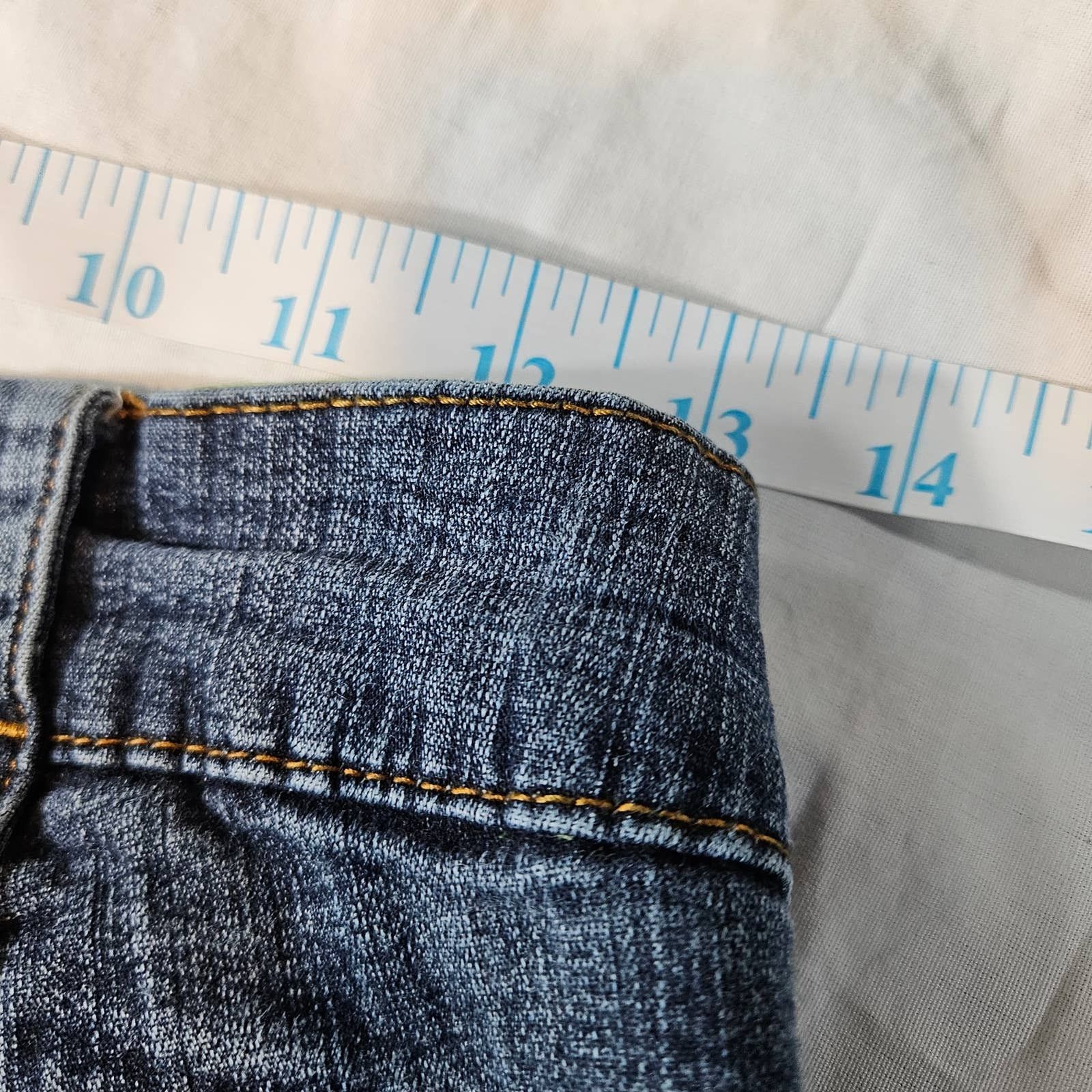 Other VTG Mixit Cropped Jeans Sz. 10 Reg x 21 Dark Wash Denim Size 32" / US 10 / IT 46 - 7 Thumbnail