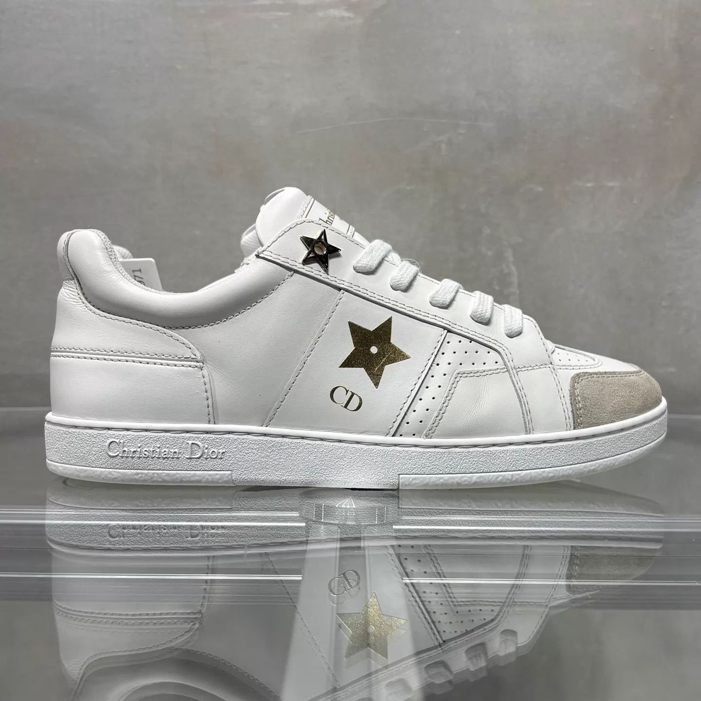 Dior Dior Star White Decon Sneakers Women's 36 Size US 5.5 / IT 35.5 - 4 Thumbnail