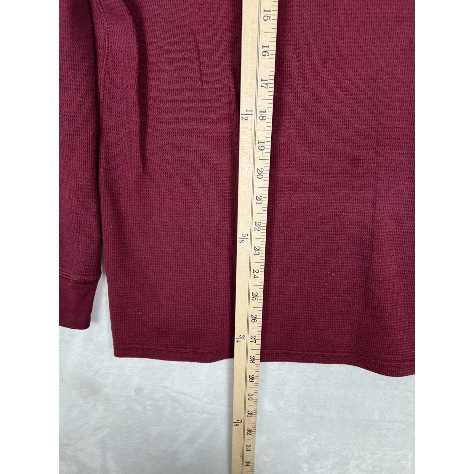 Polo Ralph Lauren Polo Ralph Lauren Sleep Shirt Red Size XL Waffle Knit 100% C Size US XL / EU 56 / 4 - 5 Thumbnail