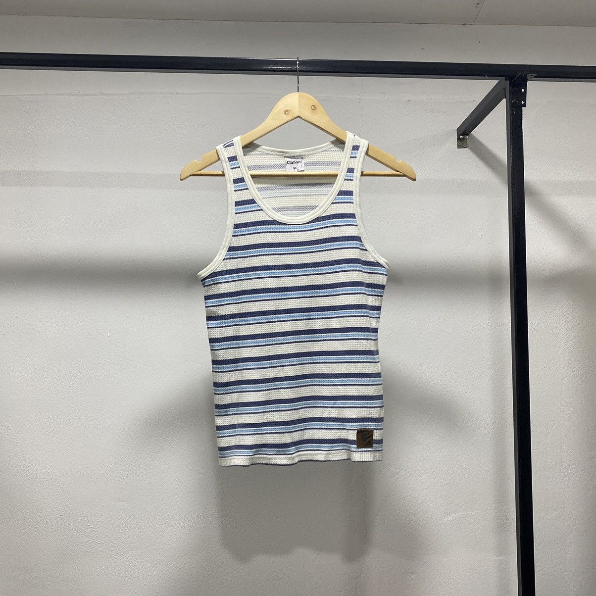 Carhartt × Vintage Sick☠️ Carhartt Tank top Stripes 90s Size US XS / EU 42 / 0 - 1 Thumbnail