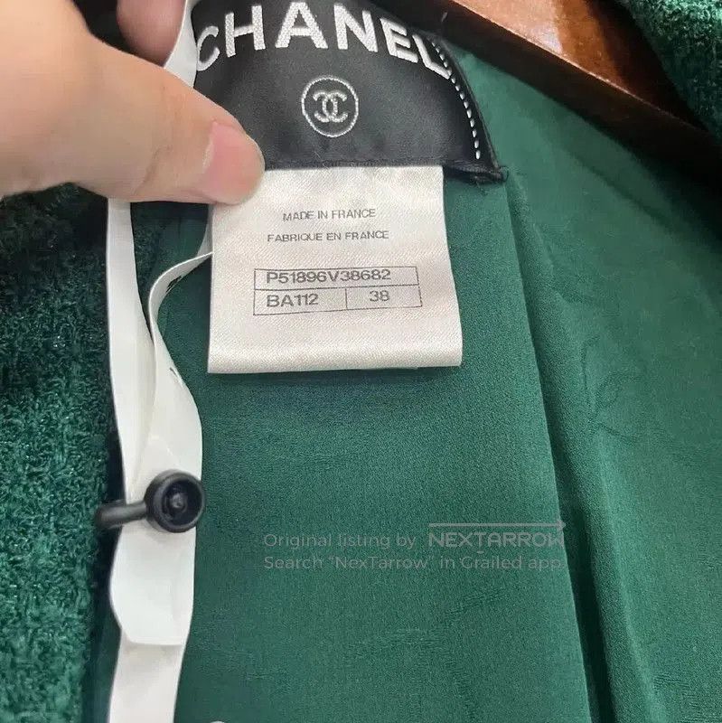Chanel Chanel Black Women's Cardigan Size M . Size M / US 6-8 / IT 42-44 - 5 Thumbnail