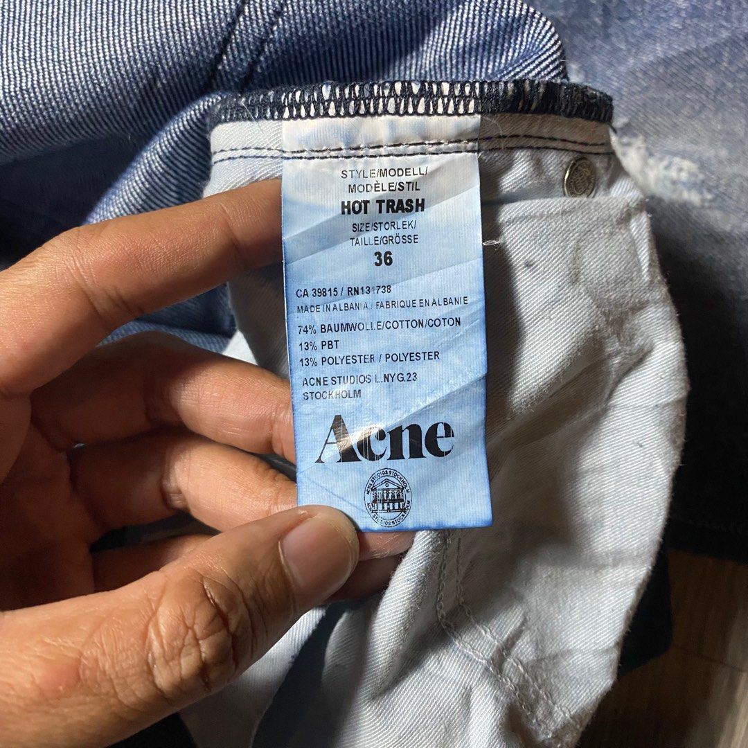 Acne Studios Acne studio Distressed denim Size US 32 / EU 48 - 7 Thumbnail