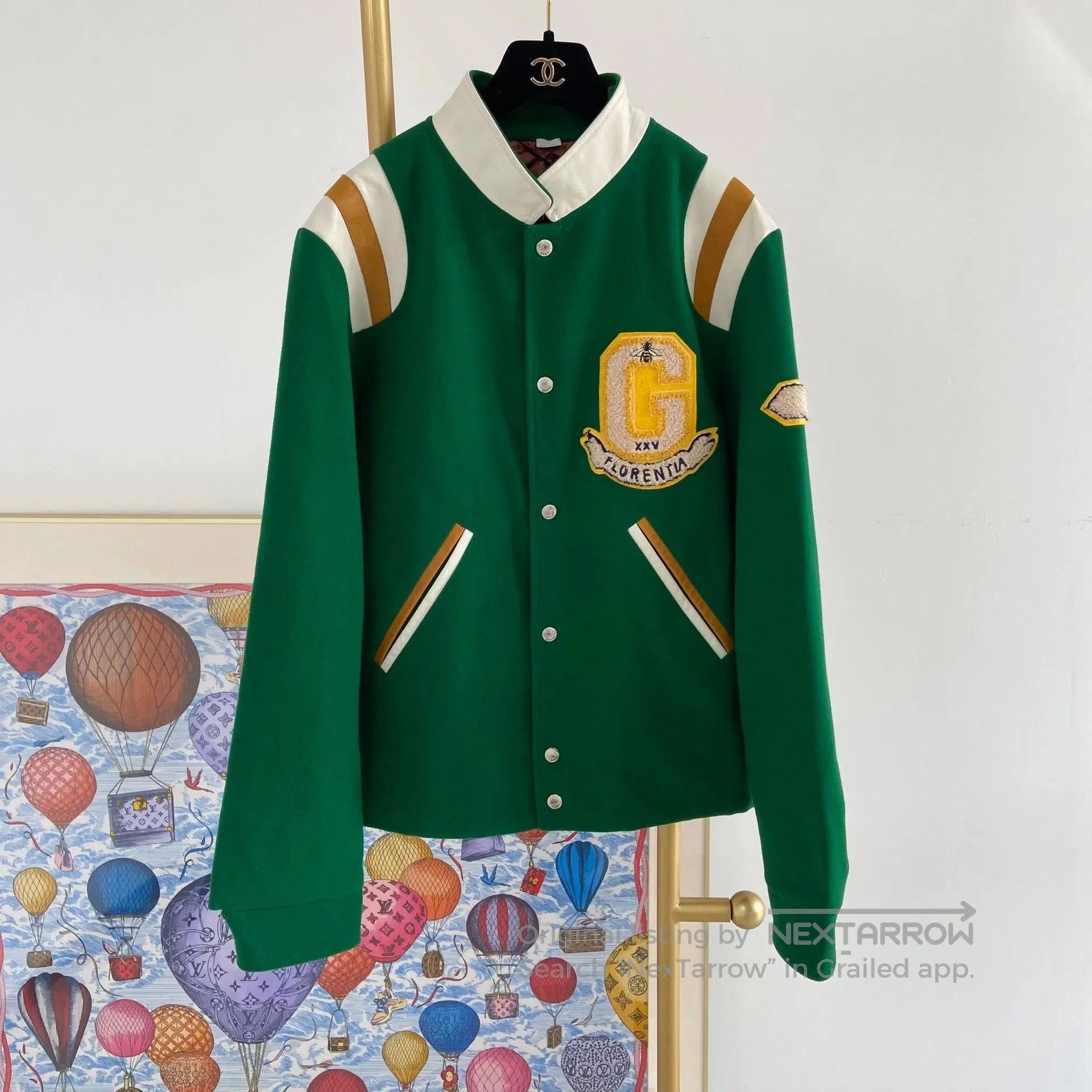 Gucci Gucci Tiger Head Green Coat. Size US M / EU 48-50 / 2 - 2 Thumbnail