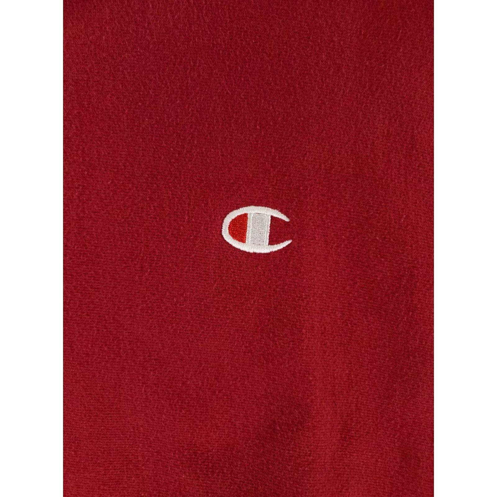 Champion VINTAGE Champion Sweatshirt Men L Red VTG Reverse Weave Clipped Tag Mens L Shirt Size US L / EU 52-54 / 3 - 3 Thumbnail