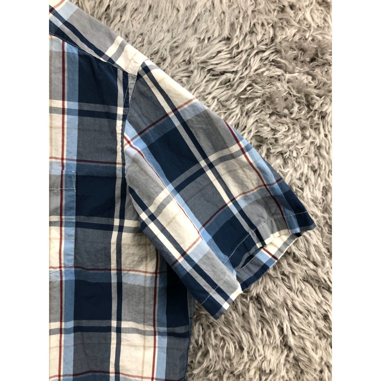 Eddie Bauer VINTAGE is not applicable; Eddie Bauer Legend Wash Classic Fit Shirt 2XL Mens Short Sleeve Blue Size US XXL / EU 58 / 5 - 3 Thumbnail