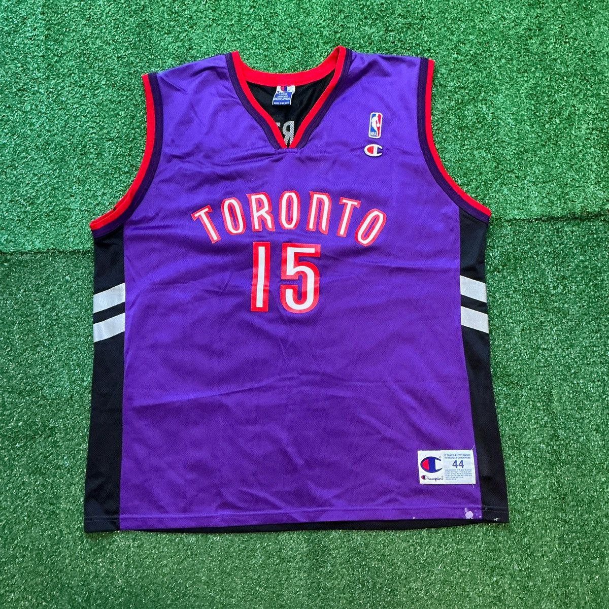 Champion Vintage 90s Champion NBA Toronto Raptors Vince Carter Jersey Size US L / EU 52-54 / 3 - 1 Thumbnail