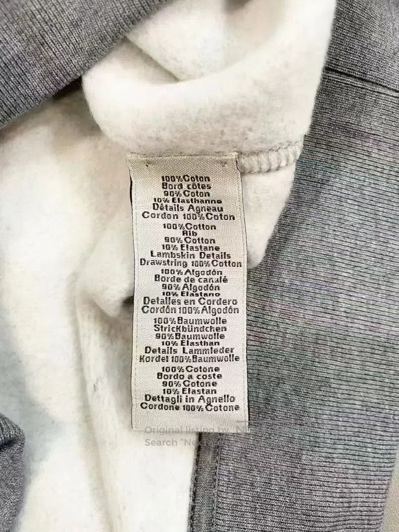 Hermes Hermes Hooded grey sweatshirt with horse head Size US M / EU 48-50 / 2 - 5 Thumbnail