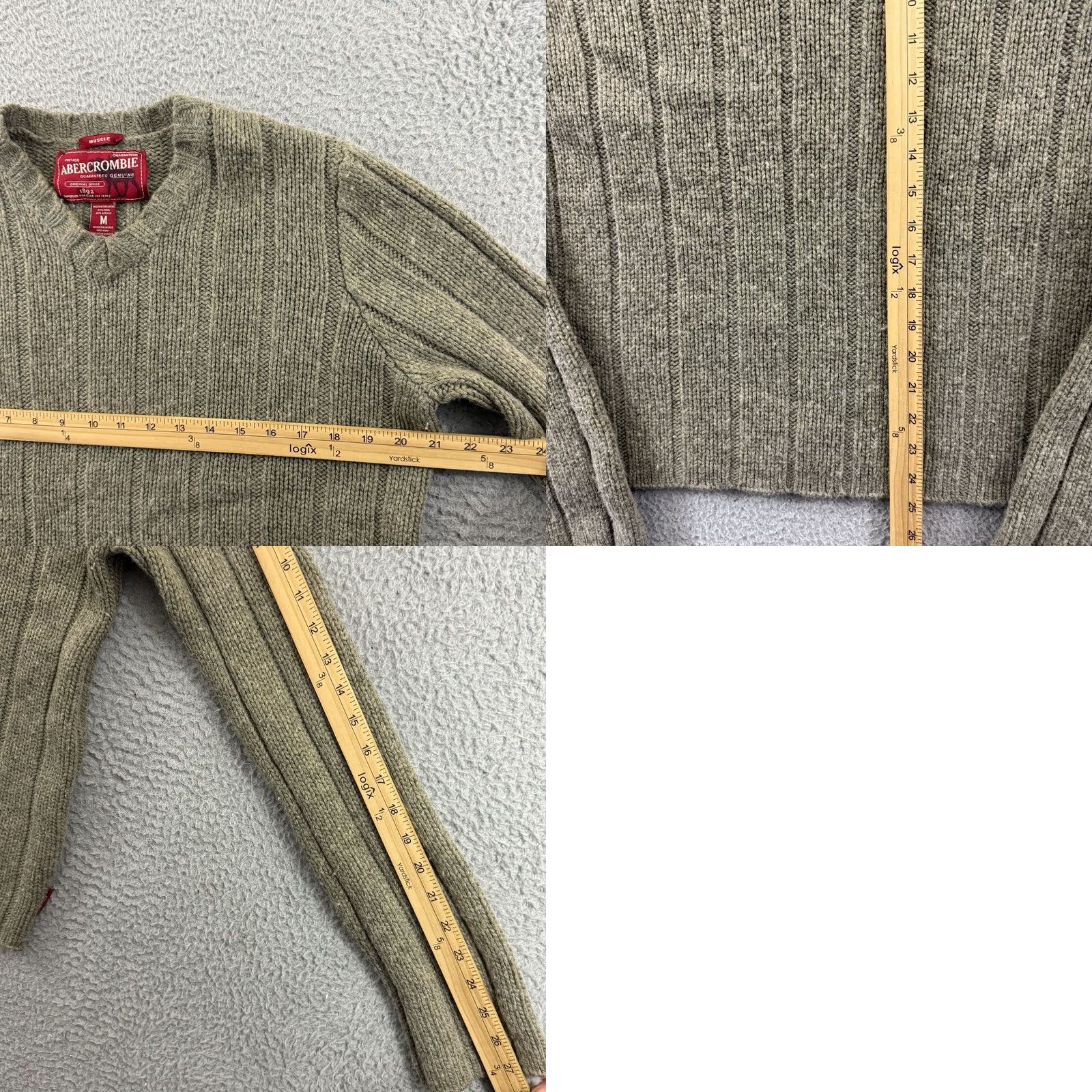 Abercrombie & Fitch VINTAGE Abercrombie & Fitch Sweater Musc le? Wait. Size US M / EU 48-50 / 2 - 8 Thumbnail