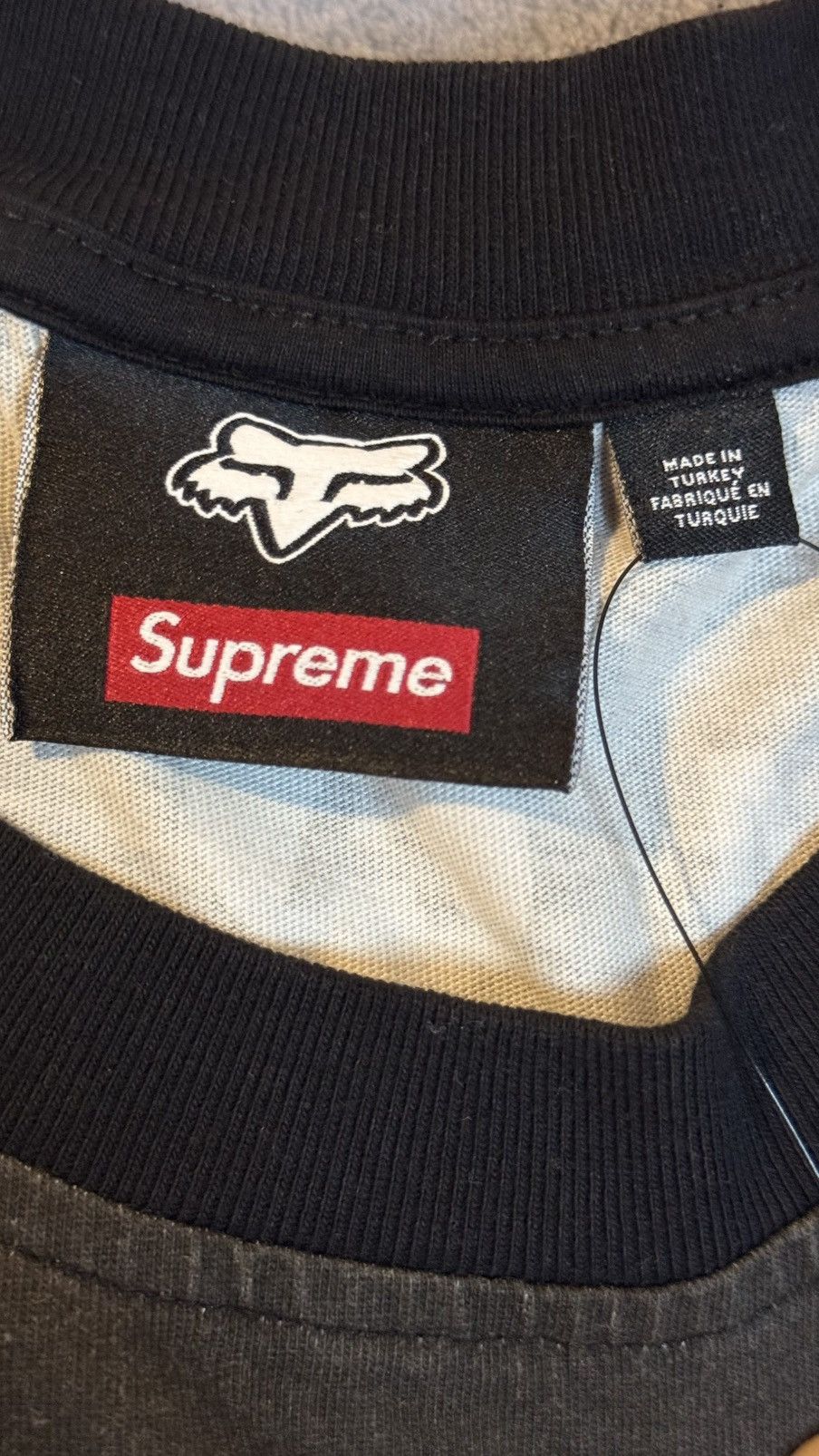 Fox Racing × Supreme Supreme x Fox Racing Jersey Black XXL Size US XXL / EU 58 / 5 - 7 Thumbnail