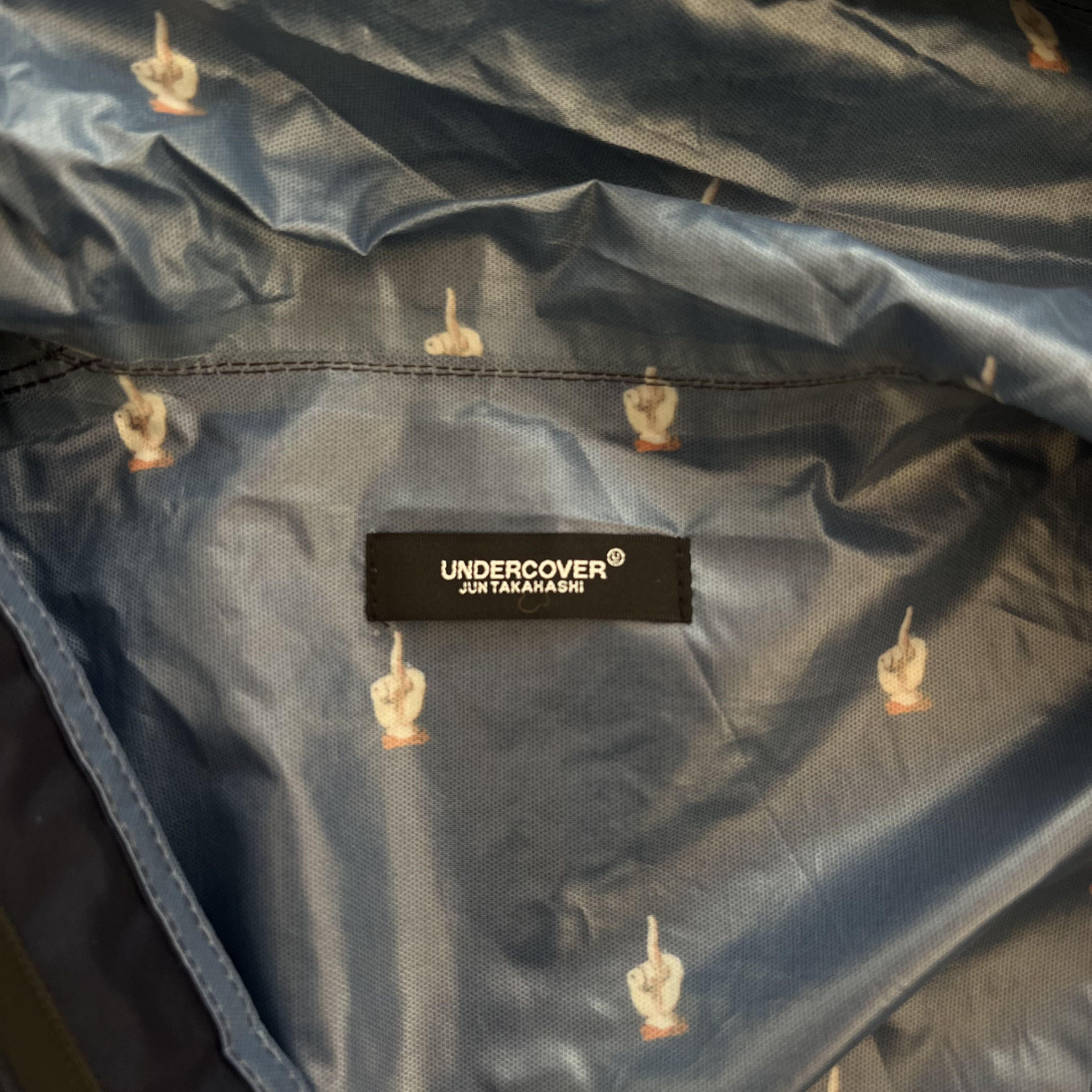 Undercover Undercover Packable Middle Finger Jacket Size US L / EU 52-54 / 3 - 6 Thumbnail